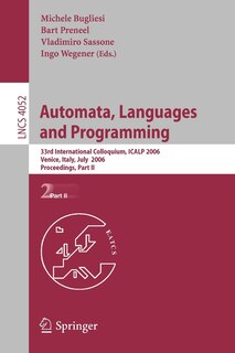 Couverture_Automata, Languages and Programming