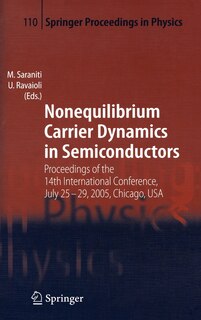 Couverture_Nonequilibrium Carrier Dynamics in Semiconductors