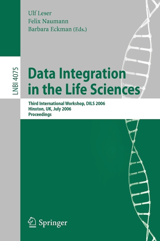 Front cover_Data Integration in the Life Sciences