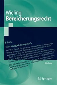 Front cover_Bereicherungsrecht