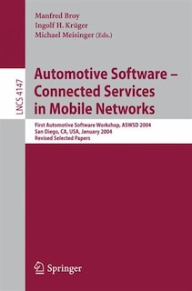 Couverture_Automotive Software-Connected Services in Mobile Networks