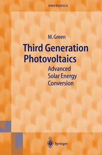 Couverture_Third Generation Photovoltaics