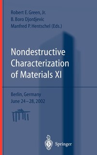 Front cover_Nondestructive Characterization of Materials XI