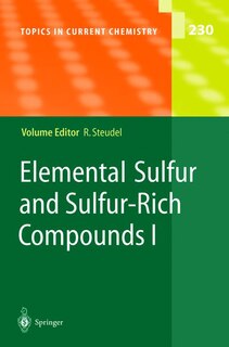 Elemental Sulfur And Sulfur-rich Compounds I