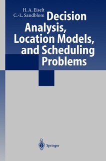 Couverture_Decision Analysis, Location Models, And Scheduling Problems