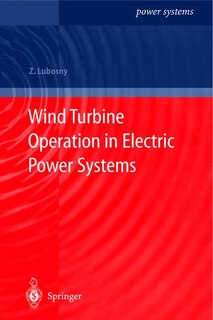 Couverture_Wind Turbine Operation In Electric Power Systems
