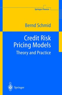 Front cover_Credit Risk Pricing Models