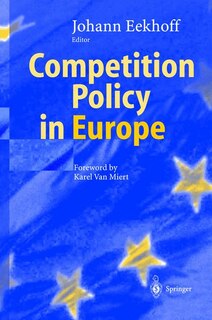 Front cover_Competition Policy in Europe