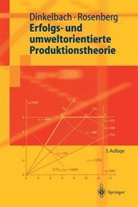 Front cover_Erfolgs- und umweltorientierte Produktionstheorie