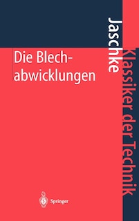 Front cover_Die Blechabwicklungen