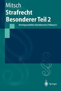 Couverture_Strafrecht Besonderer Teil 2
