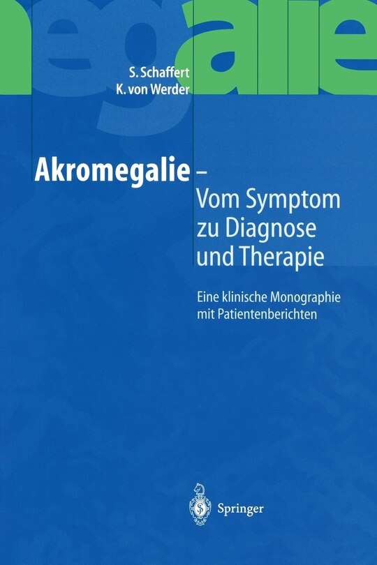 Front cover_Akromegalie -- Vom Symptom Zu Diagnose Und Therapie