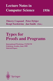 Front cover_Types for Proofs and Programs