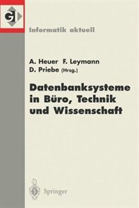Couverture_Datenbanksysteme in Büro, Technik und Wissenschaft