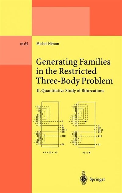 Couverture_Generating Families in the Restricted Three-Body Problem