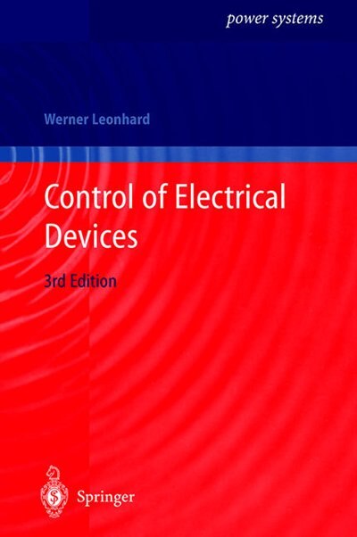 Front cover_Control of Electrical Drives