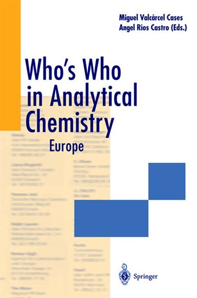 Front cover_Who's Who in Analytical Chemistry