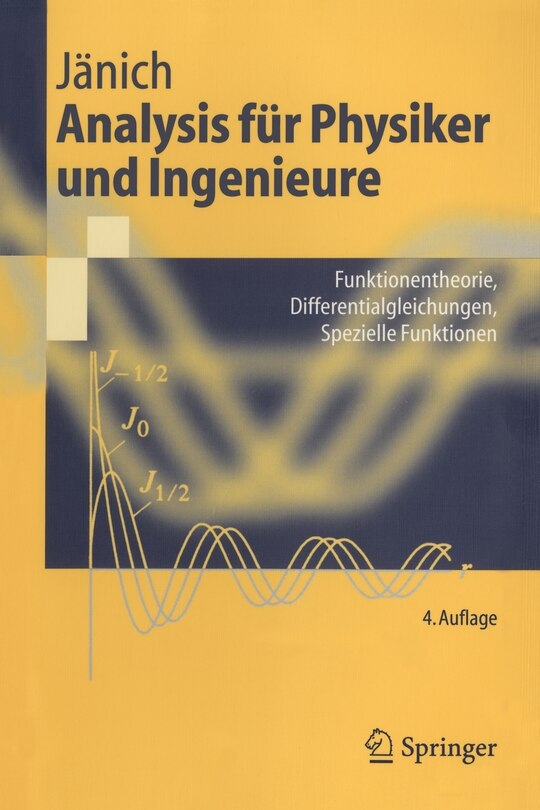 Front cover_Analysis Für Physiker Und Ingenieure