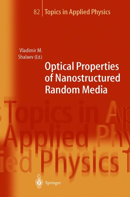 Front cover_Optical Properties Of Nanostructured Random Media