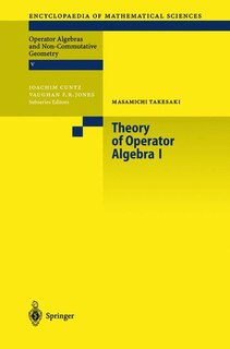 Front cover_Theory Of Operator Algebras I
