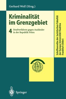 Front cover_Kriminalität im Grenzgebiet