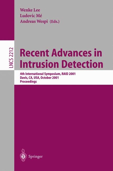 Front cover_Recent Advances in Intrusion Detection