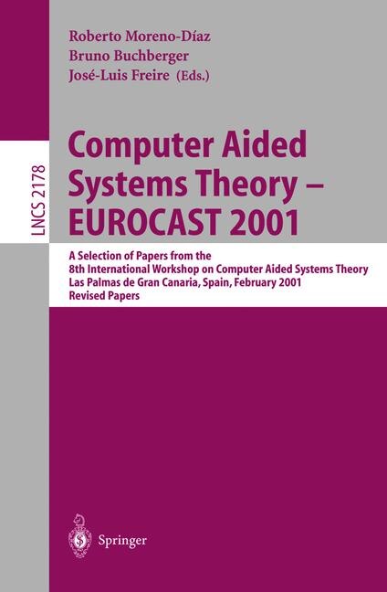 Front cover_Computer Aided Systems Theory - EUROCAST 2001