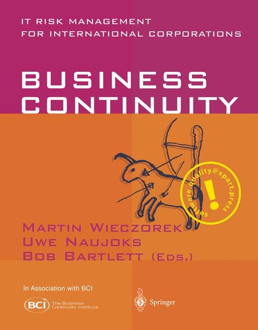 Front cover_Business Continuity