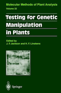 Front cover_Testing For Genetic Manipulation in Plants