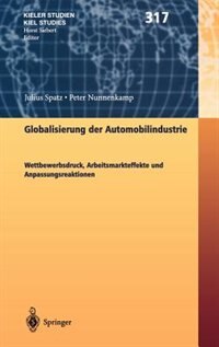 Front cover_Globalisierung der Automobilindustrie
