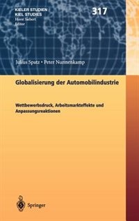 Front cover_Globalisierung der Automobilindustrie