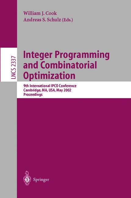 Front cover_Integer Programming and Combinatorial Optimization