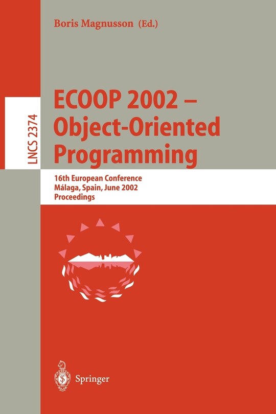 Couverture_ECOOP 2002 - Object-Oriented Programming