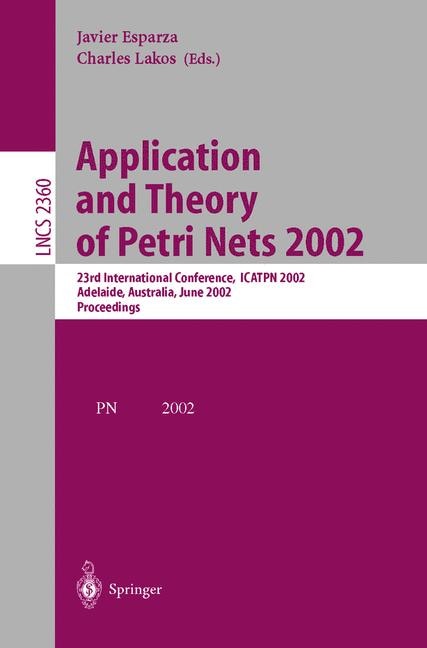 Front cover_Application and Theory of Petri Nets 2002