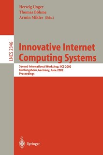 Front cover_Innovative Internet Computing Systems