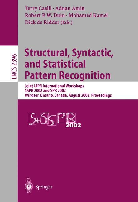 Front cover_Structural, Syntactic, and Statistical Pattern Recognition
