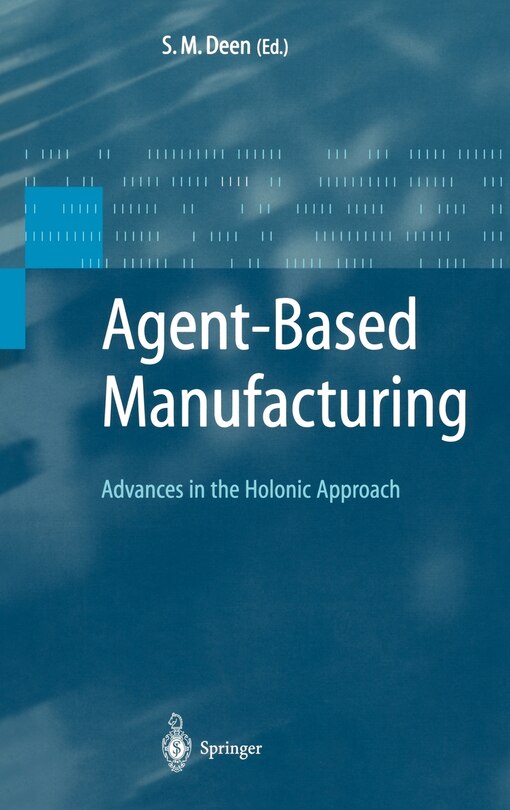 Front cover_Agent-Based Manufacturing