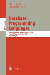 Front cover_Database Programming Languages