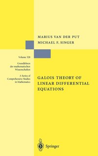 Couverture_Galois Theory Of Linear Differential Equations