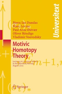 Couverture_Motivic Homotopy Theory