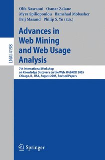 Front cover_Advances in Web Mining and Web Usage Analysis
