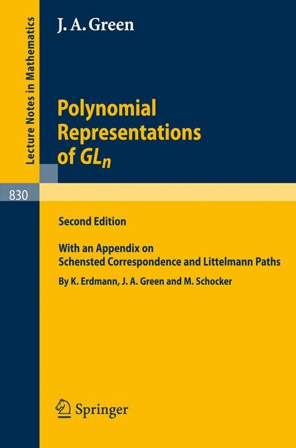 Front cover_Polynomial Representations of GL_n