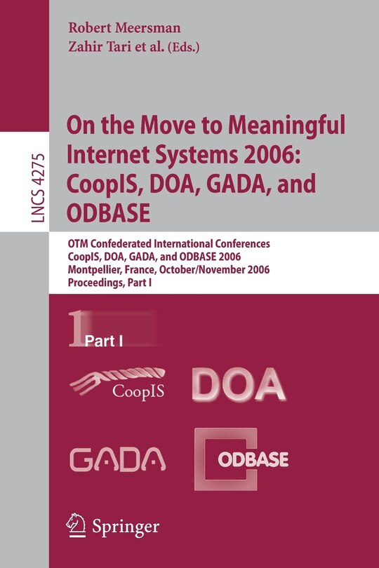 Front cover_On the Move to Meaningful Internet Systems 2006