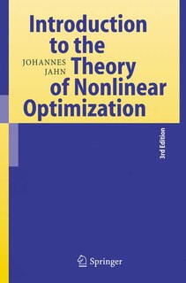 Front cover_Introduction to the Theory of Nonlinear Optimization