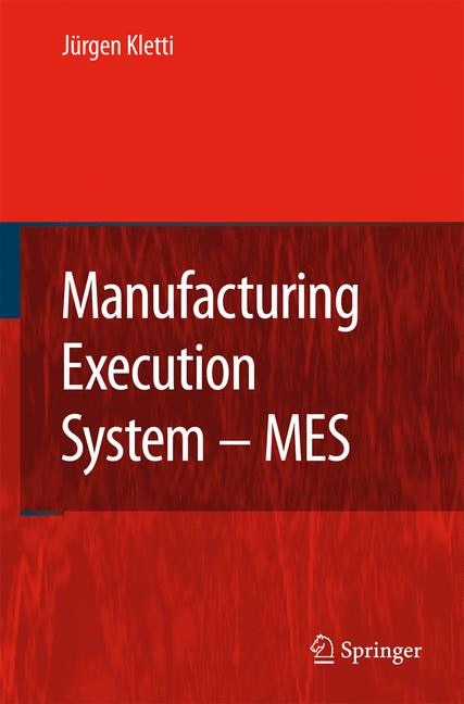 Front cover_Manufacturing Execution System - MES