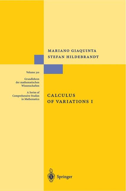 Couverture_Calculus of Variations I