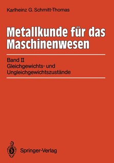 Front cover_Metallkunde für das Maschinenwesen