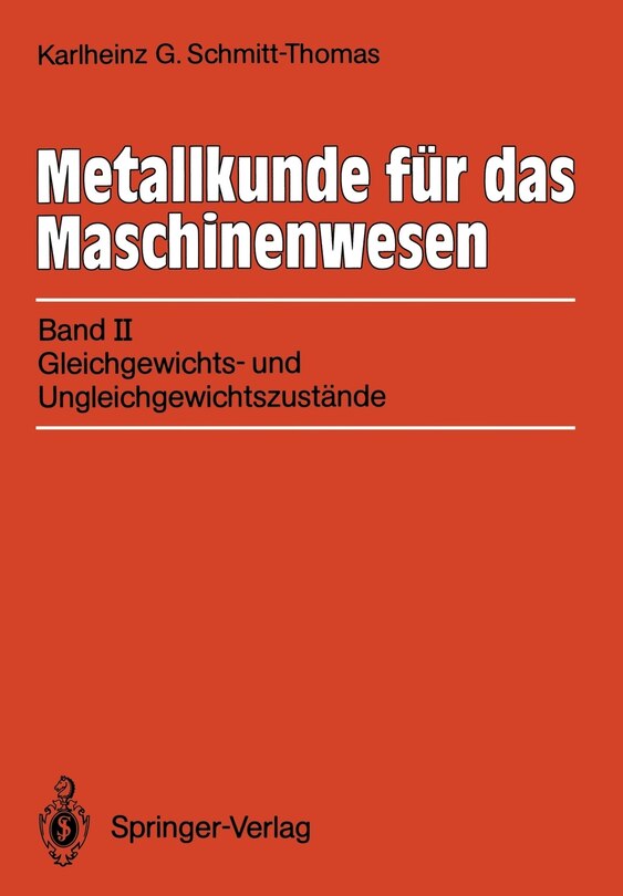 Front cover_Metallkunde für das Maschinenwesen