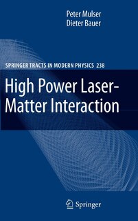 Front cover_High Power Laser-matter Interaction