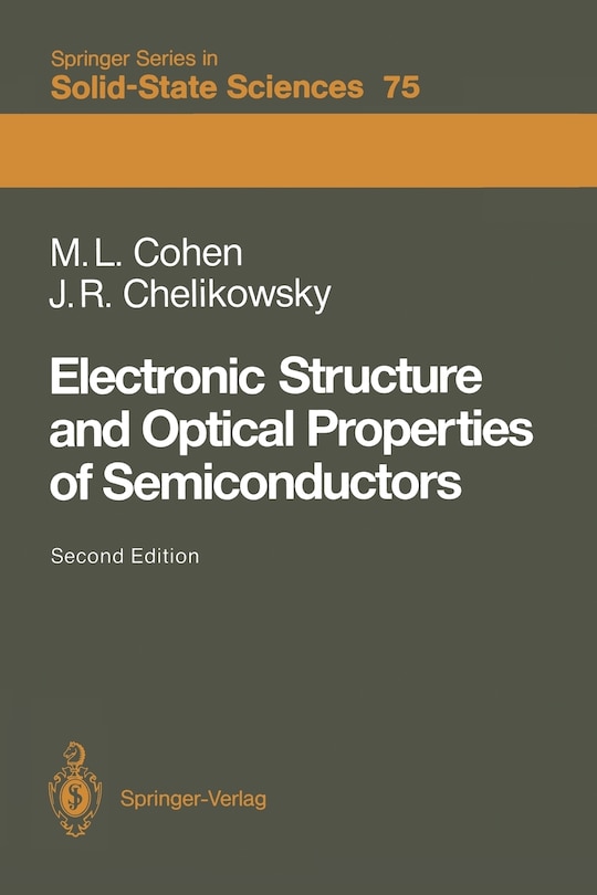 Front cover_Electronic Structure and Optical Properties of Semiconductors